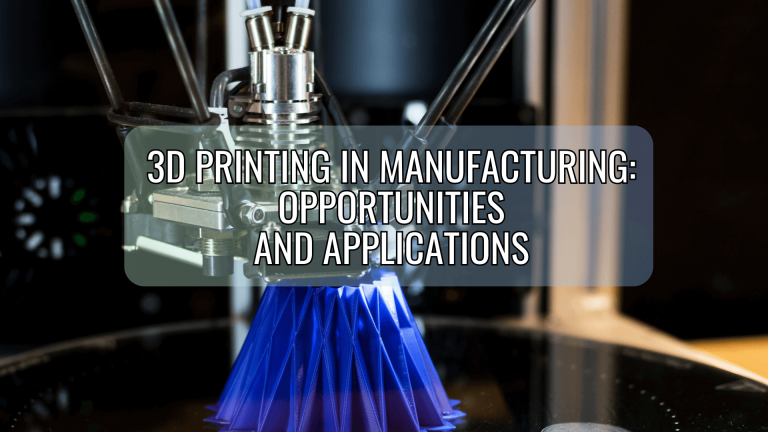 3D Printing in Manufacturing: Opportunities and Applications