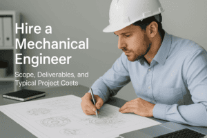 Hire a Mechanical Engineer: Scope, Deliverables, and Typical Project Costs