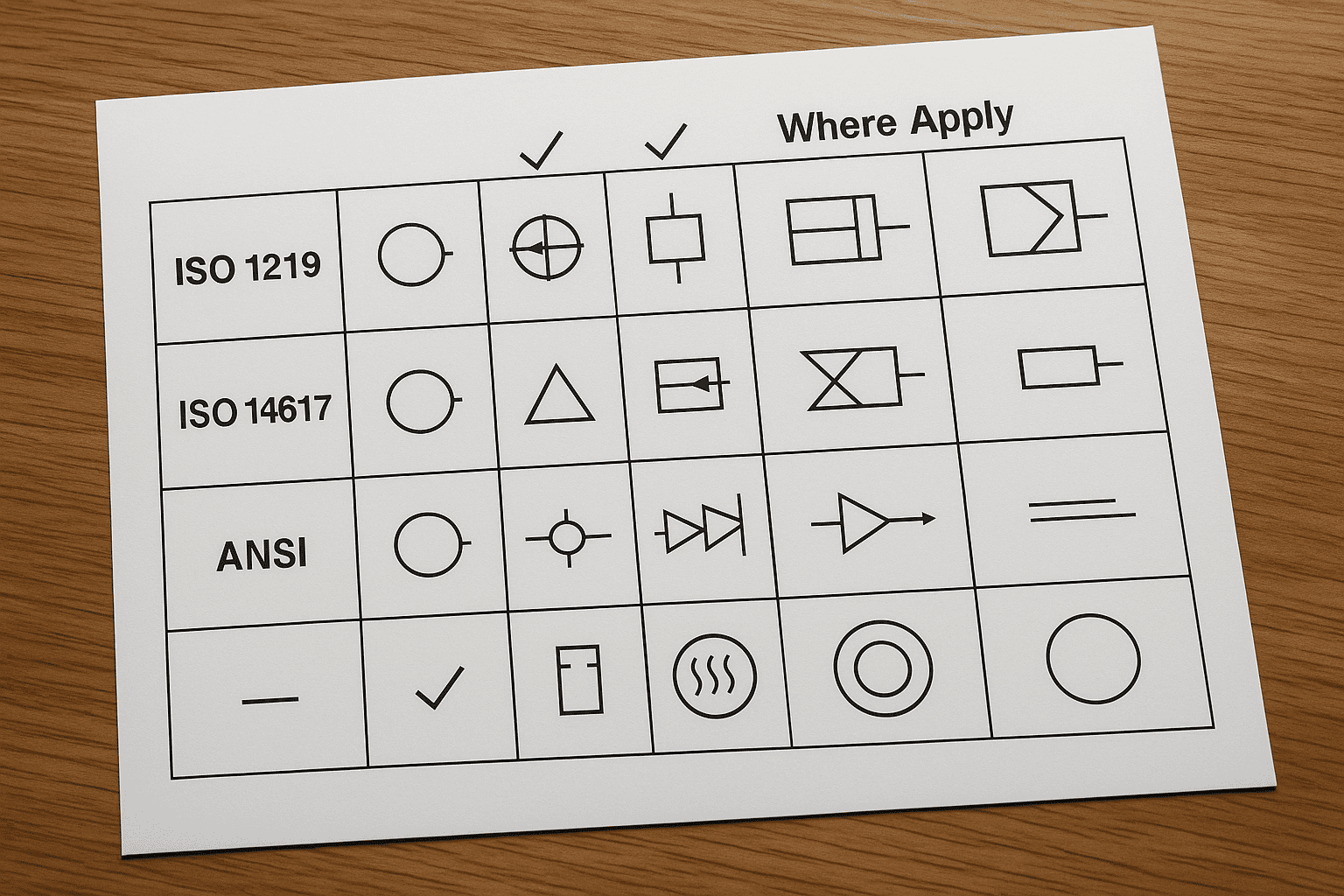 Hydraulic Symbol Standards and Where They Apply (ISO 1219, ISO 14617, ANSI)