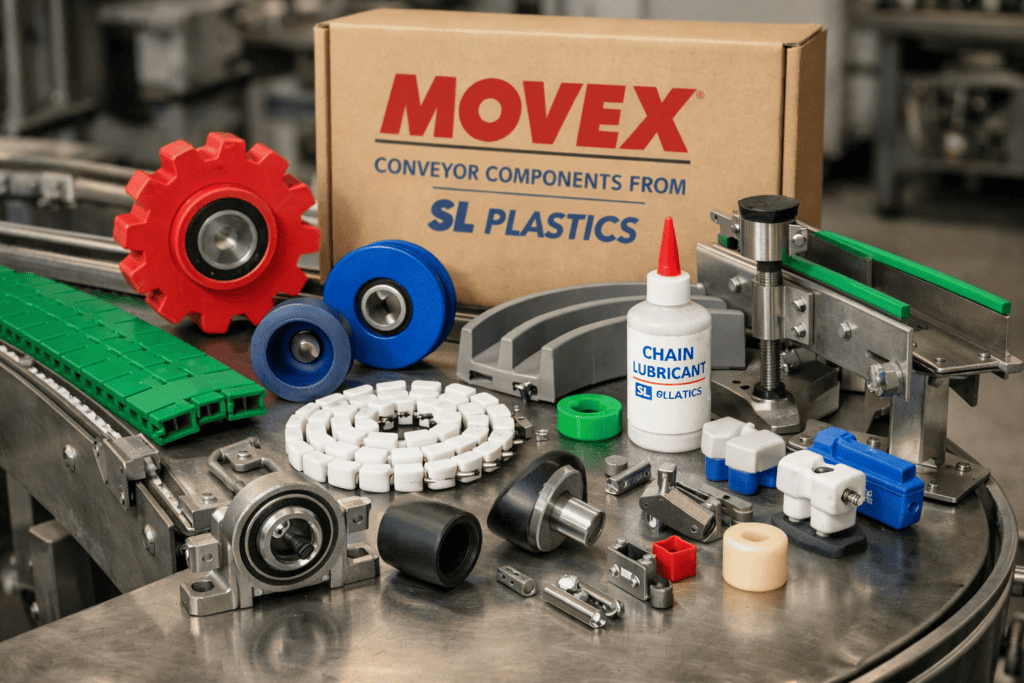 Movex Conveyor Components from SL Plastics